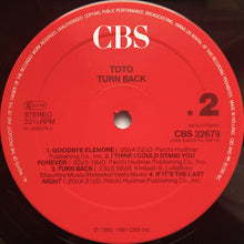 Carica l'immagine nel visualizzatore di Gallery, Toto : Turn Back (LP, Album, RE)