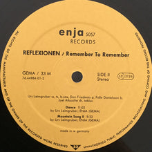 Carica l'immagine nel visualizzatore di Gallery, Reflexionen : Remember To Remember (LP, Album)