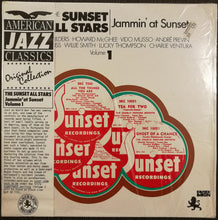 Carica l'immagine nel visualizzatore di Gallery, The Sunset All Stars : Jammin' At Sunset - Volume 1 (LP, Comp, Mono, RE)