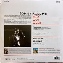 Carica l'immagine nel visualizzatore di Gallery, Sonny Rollins : Way Out West (LP, Album, RE, 180)