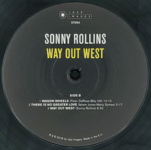 Carica l'immagine nel visualizzatore di Gallery, Sonny Rollins : Way Out West (LP, Album, RE, 180)