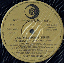 Carica l'immagine nel visualizzatore di Gallery, Gerry Mulligan : The Genius Of Gerry Mulligan (LP, Comp, RE)