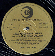 Carica l'immagine nel visualizzatore di Gallery, Gerry Mulligan : The Genius Of Gerry Mulligan (LP, Comp, RE)