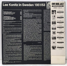 Carica l'immagine nel visualizzatore di Gallery, Lee Konitz : Sax Of A Kind - Lee Konitz In Sweden 1951/53 (LP, Mono)