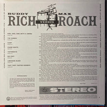 Carica l'immagine nel visualizzatore di Gallery, Buddy Rich And Max Roach : Rich Versus Roach (LP, Album, RE)