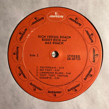 Carica l'immagine nel visualizzatore di Gallery, Buddy Rich And Max Roach : Rich Versus Roach (LP, Album, RE)