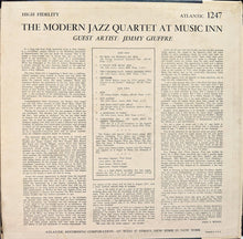 Carica l'immagine nel visualizzatore di Gallery, The Modern Jazz Quartet Guest Artist: Jimmy Giuffre : The Modern Jazz Quartet At Music Inn (LP, Album, Mono)