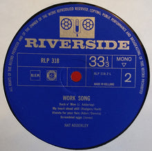 Carica l'immagine nel visualizzatore di Gallery, Nat Adderley : Work Song (LP, Album, Mono)
