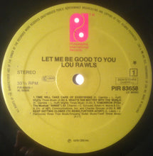 Carica l'immagine nel visualizzatore di Gallery, Lou Rawls : Let Me Be Good To You (LP, Album)