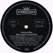 Carica l'immagine nel visualizzatore di Gallery, Reinhard Mey : Mein Achtel Lorbeerblatt (LP, Album, Gat)
