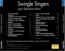 Carica l'immagine nel visualizzatore di Gallery, Les Swingle Singers : Jazz Sebastian Bach (CD, RE)