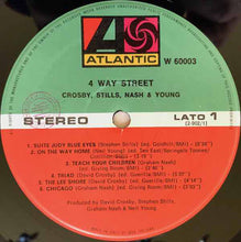 Carica l'immagine nel visualizzatore di Gallery, Crosby, Stills, Nash & Young : 4 Way Street (2xLP, Album, RE, Gat)