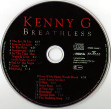 Carica l'immagine nel visualizzatore di Gallery, Kenny G (2) : Breathless (CD, Album)
