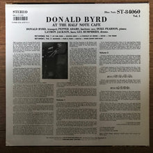 Carica l'immagine nel visualizzatore di Gallery, Donald Byrd : At The Half Note Cafe (Volume 1) (LP, Album, RE)
