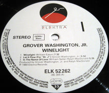 Carica l'immagine nel visualizzatore di Gallery, Grover Washington, Jr. : Winelight (LP, Album, RE)