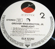 Carica l'immagine nel visualizzatore di Gallery, Grover Washington, Jr. : Winelight (LP, Album, RE)