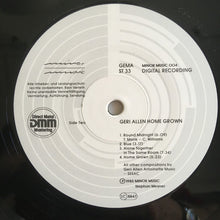 Carica l'immagine nel visualizzatore di Gallery, Geri Allen : Home Grown (LP, Album, DMM)