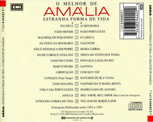 Carica l'immagine nel visualizzatore di Gallery, Amália Rodrigues : O Melhor De Amália (Estranha Forma De Vida) (2xCD, Comp)