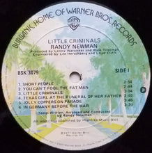Carica l'immagine nel visualizzatore di Gallery, Randy Newman : Little Criminals (LP, Album, Win)