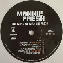 Carica l'immagine nel visualizzatore di Gallery, Mannie Fresh : The Mind Of Mannie Fresh (2xLP, Album, Club, Ltd, Num, RE, Whi)