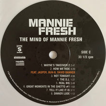 Carica l'immagine nel visualizzatore di Gallery, Mannie Fresh : The Mind Of Mannie Fresh (2xLP, Album, Club, Ltd, Num, RE, Whi)