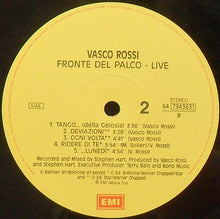 Carica l'immagine nel visualizzatore di Gallery, Vasco* : Fronte Del Palco - Live (2xLP, Album)