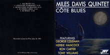 Carica l'immagine nel visualizzatore di Gallery, The Miles Davis Quintet : Côte Blues (CD, Unofficial)