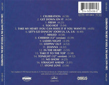 Carica l'immagine nel visualizzatore di Gallery, Kool & The Gang : Celebration: The Best Of Kool & The Gang (1979-1987) (CD, Comp, RE)