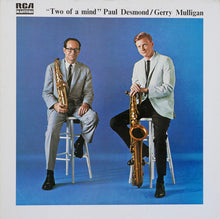 Carica l'immagine nel visualizzatore di Gallery, Paul Desmond / Gerry Mulligan : Two Of A Mind (LP, Album, RE, Gat)