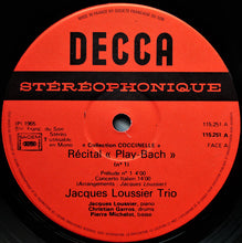 Carica l'immagine nel visualizzatore di Gallery, Jacques Loussier Trio : Play Bach (2xLP, RE, Gat)