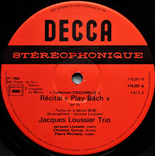 Carica l'immagine nel visualizzatore di Gallery, Jacques Loussier Trio : Play Bach (2xLP, RE, Gat)