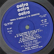 Carica l'immagine nel visualizzatore di Gallery, Pietro Basentini : Terra D'Argilla E Di Ginestre (LP, Album)