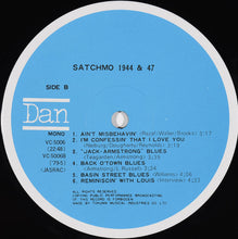 Carica l'immagine nel visualizzatore di Gallery, Louis Armstrong : Satchmo 1944 & 47 (LP, Comp, Mono)