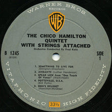 Carica l'immagine nel visualizzatore di Gallery, The Chico Hamilton Quintet : With Strings Attached (LP, Album, Mono)