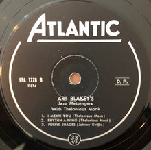 Carica l'immagine nel visualizzatore di Gallery, Art Blakey & The Jazz Messengers With Thelonious Monk : Art Blakey's Jazz Messengers With Thelonious Monk (LP, Album, Mono, RE)