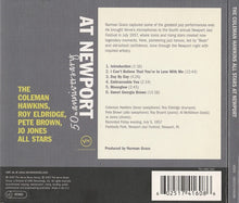 Carica l'immagine nel visualizzatore di Gallery, The Coleman Hawkins, Roy Eldridge, Pete Brown, Jo Jones All Stars* : At Newport (CD, Album)