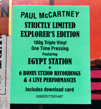 Carica l'immagine nel visualizzatore di Gallery, Paul McCartney : Egypt Station (Explorer’s Edition) (3xLP, Album, Ltd)