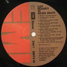 Carica l'immagine nel visualizzatore di Gallery, Cliff Richard : 40 Golden Greats (2xLP, Comp, Gat)