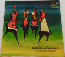 Carica l'immagine nel visualizzatore di Gallery, Hollywood Saxophone Quartet : Jazz In Hollywood (LP, Album, Mono)