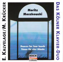 Carica l'immagine nel visualizzatore di Gallery, Moritz Moszkowski, Kölner Klavier Duo : Dances For Four Hands (CD)