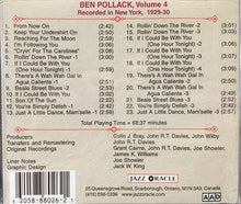 Carica l'immagine nel visualizzatore di Gallery, Ben Pollack : Volume 4 Recorded In New York 1929-1930 (CD, Comp)