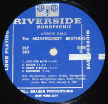 Carica l'immagine nel visualizzatore di Gallery, The Montgomery Brothers : Groove Yard (LP, Album, Mono)