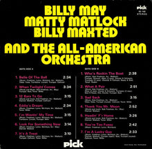 Carica l'immagine nel visualizzatore di Gallery, Billy May, Matty Matlock, Billy Maxted And The All-American Orchestra : Billy May, Matty Matlock, Billy Maxted And The All-American Orchestra (LP)