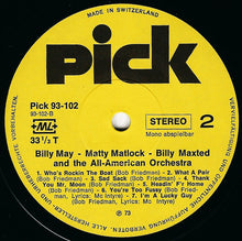 Carica l'immagine nel visualizzatore di Gallery, Billy May, Matty Matlock, Billy Maxted And The All-American Orchestra : Billy May, Matty Matlock, Billy Maxted And The All-American Orchestra (LP)
