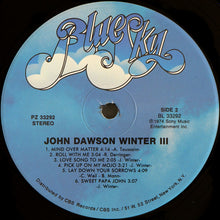 Carica l'immagine nel visualizzatore di Gallery, Johnny Winter : John Dawson Winter III (LP, Album, RE)