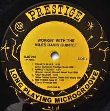 Carica l'immagine nel visualizzatore di Gallery, Miles Davis Quintet* : Workin' With The Miles Davis Quintet (LP, Album, RE, RM)