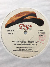 Carica l'immagine nel visualizzatore di Gallery, Lester Young : Prez's Hat Vol. 2 (LP, Album)