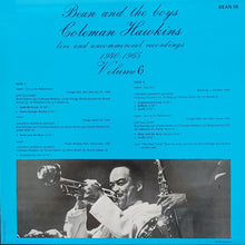 Carica l'immagine nel visualizzatore di Gallery, Coleman Hawkins : Bean And The Boys - Volume 6 (LP, Album, Mono)