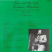 Carica l'immagine nel visualizzatore di Gallery, Coleman Hawkins : Bean And The Boys - Volume 5 (LP, Album, Mono)