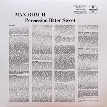 Carica l'immagine nel visualizzatore di Gallery, Max Roach : Percussion Bitter Sweet (LP, Album, RE, Gat)